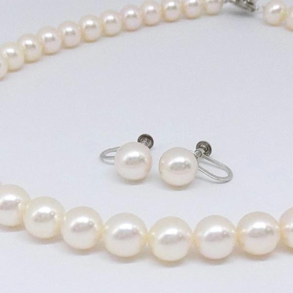 【田崎✨花珠級】あこや真珠 8.0 ロングネックレス 2連 現行 タサキ パール TASAKI（タサキ） 【送料無料】タサキ 田崎真珠 アコヤパール約8.0-8.5
