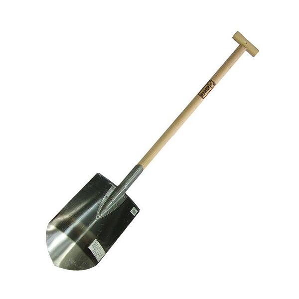 矢羽根本家 本鋼円匙 3号(黒) 全長1110mm