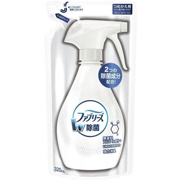 ファブリーズ 消臭スプレー 布用 ｗ除菌 無香料 アルコール 成分 詰め替え 3ml P G S H D 通販 Yahoo ショッピング