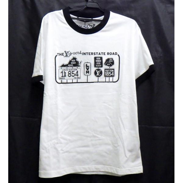 国内正規品　未使用　LOUIS VUITTONTシャツXS Tシャツ　ホワイト LOUIS VUITTON 【値下げ】LOUIS Tシャツ ホワイト サイズ：M