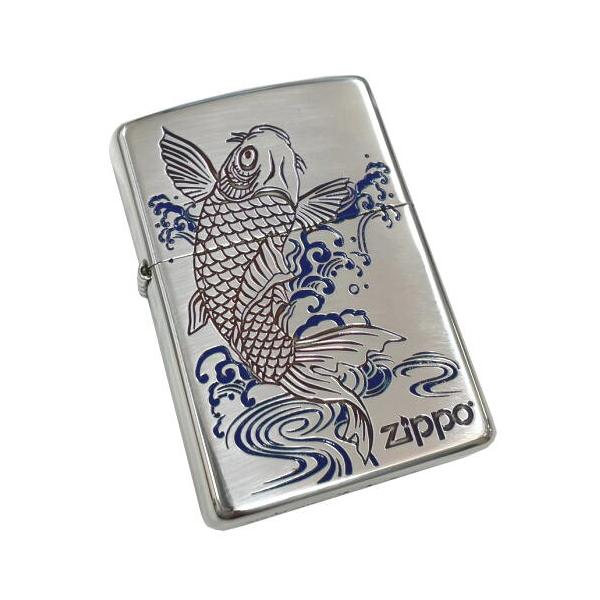 ZIPPO ジッポー 登り鯉 ノボリゴイ 和柄  1201s907  ジッポ オイルライター