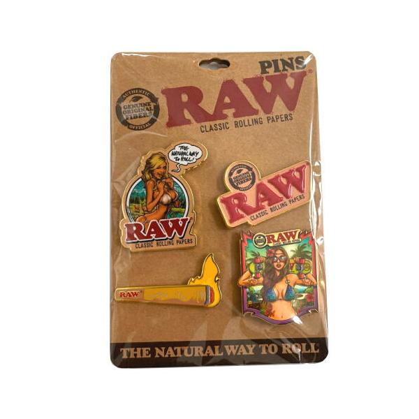 RAW ピンズセット 4種セット ロウ ロー【メール便250円対応