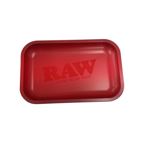 RAW ロー マットレッド メタルトレー スモールサイズ シャグ 喫煙具 ロウ メール便250円対応
