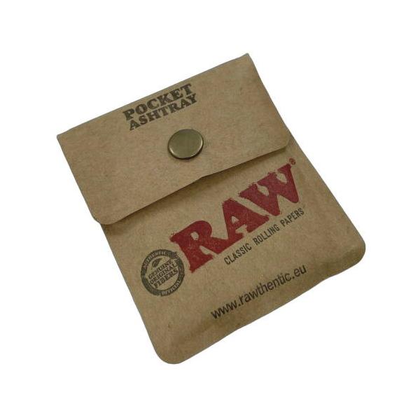 RAW POCKET ASHTRAY 携帯灰皿 吸い殻入れ【メール便250円対応】