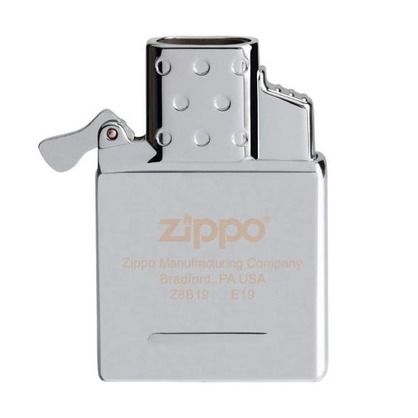 ZIPPO ジッポー ガスライター インサイドユニット ダブルトーチ ガス充填済み 65837 シルバー メール便250円対応