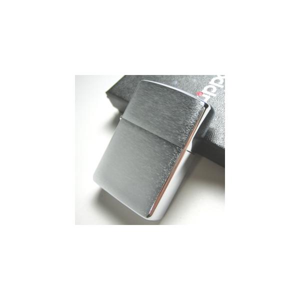 ZIPPO ジッポー アーマー クロームブラッシュフィニッシュ サテン メール便250円対応