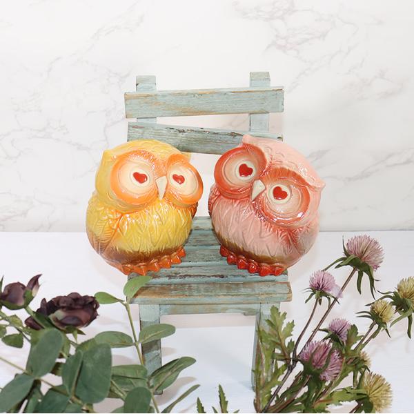 信楽焼 ふくろう 陶器 フクロウ 置物 かわいい おしゃれ ギフト 玄関