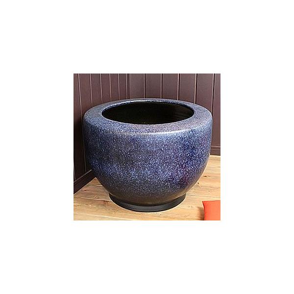 陶器火鉢 手あぶり火鉢 ひばち 手炙り 信楽焼 火鉢 和モダン プランター 鉢 鉢カバー 灰＜品名・品番＞信楽焼　20号特大ナマコ火鉢　hi-0018＜サイズ・口径・重量＞サイズ：直径600×高さ420mm口　径：430mm重　量：35kg...
