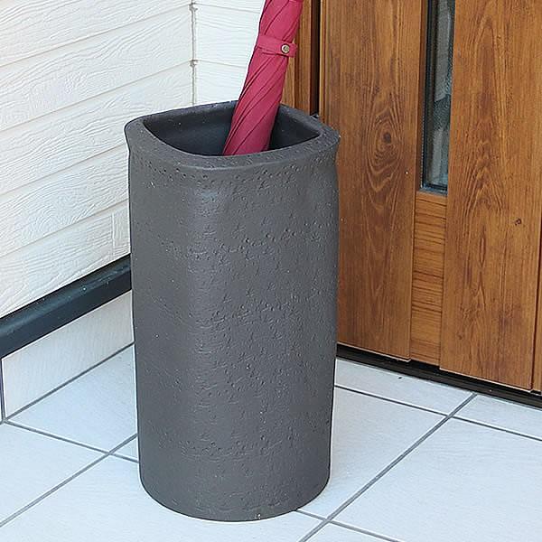 新品未使用❗️傘立て 陶器 おしゃれ 信楽焼 かさたて 和風 傘入れ モダン 玄関 傘立て 陶器 おしゃれ 信楽焼 かさたて 和風 傘入れ モダン 黒 玄関