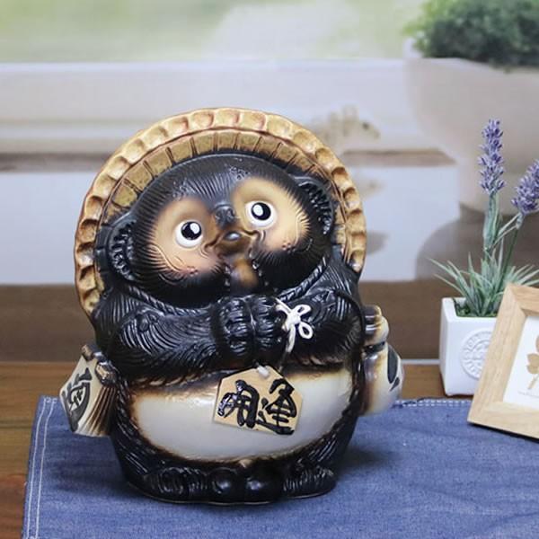 信楽焼 9号お願い狸 たぬき タヌキ 狸 開運 縁起物 可愛い 陶器 信楽焼 9号お願い狸 たぬき タヌキ 狸 開運 縁起物 可愛い 陶器