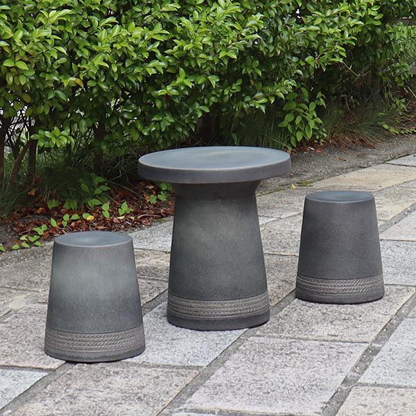 信楽焼 ガーデンテーブル 陶器テーブルセット 庭園テーブル イス 信楽焼 ガーデンテーブル 陶器テーブルセット 庭園テーブル イス