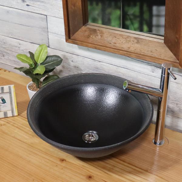 信楽焼 洗面ボウル おしゃれ 洗面ボール トイレ 陶器 洗面 手洗い鉢