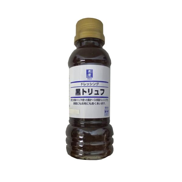 配送温度帯：常温世界三大珍味の一つトリュフを使用した、醤油ベースの和風ドレッシングです。野菜にかけるだけでなく、焼肉のタレとしてもお使いください！絶品です。原材料：しょうゆ、玉ねぎ、砂糖、発酵調味液、ぶどう糖、醸造酢、食用食物油脂、果糖ぶど...
