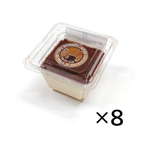 配送温度帯：冷凍原材料名：豆乳加工食品（植物油脂、豆乳クリーム、砂糖類、その他）（国内製造）、砂糖、卵黄、豆乳、スポンジケーキ（全卵、小麦粉、砂糖、植物油脂）、ゼラチン、ココアパウダー、コーヒー／凝固剤（にがり）、乳化剤、pH調整剤、セルロ...