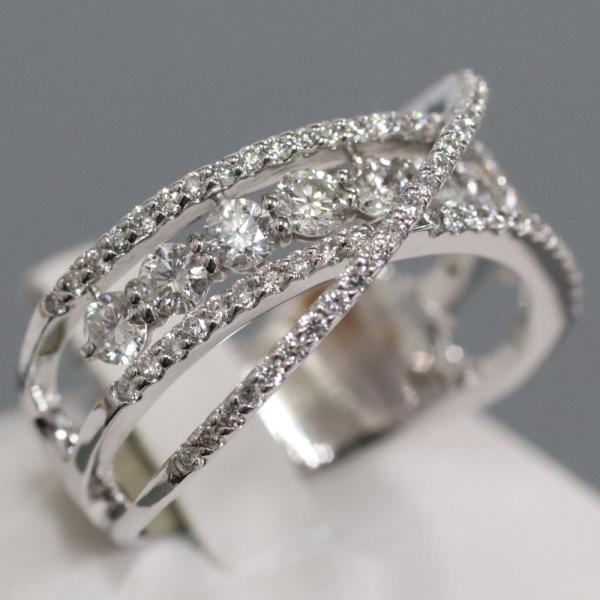 K18WGダイヤモンドリング K18WGダイヤモンドリング | ポンテヴェキオ公式オンラインショップ