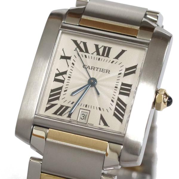 TANK（Cartier） カルティエ タンクフランセーズLM(W51005Q4) SS x YG