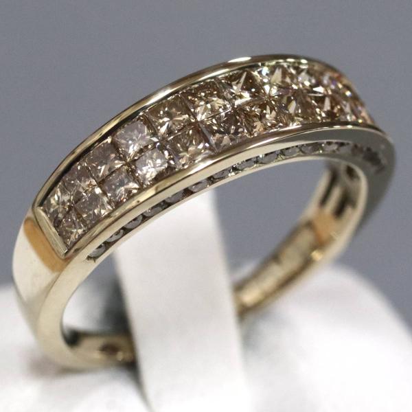 K18ダイヤモンドリング D1.46 4.6g #15 イエローゴールド : 鴫原