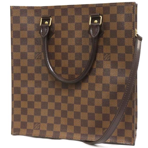 【中古】ルイヴィトン サックプラ PM(N41226)ダミエ・エベヌ ショルダーバック ハンドバック 2way shigihara_24126029