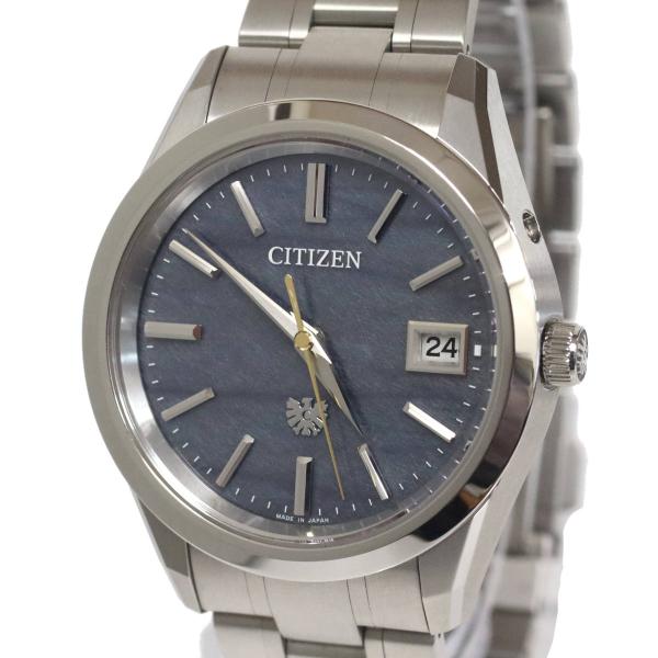 The CITIZEN ザ・シチズン 100周年限定モデル 藍染和紙文字盤(AQ4100