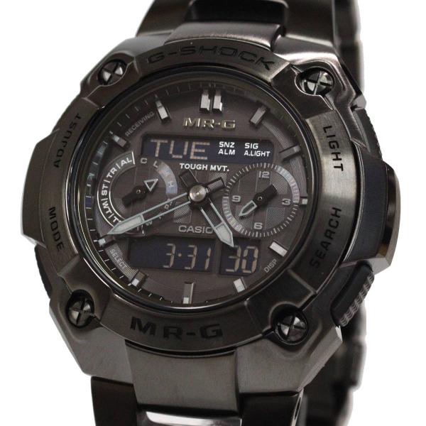カシオ G-SHOCK MR-G(MRG-7700B-1BJF)アナログデジタル チタン : 鴫原