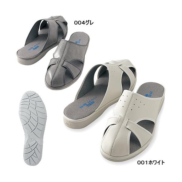 アイトスAZ-59705静電スリッパ/合成皮革/ウイズ：EEE : 作業服の仕事