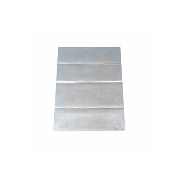 石綿廃棄はアスベスト回収袋を用いて袋口を結束バンドで厳重に締め、必ず二重(黄色＋透明)に袋詰めをして処分してください。●サイズ：850×1,280mm●厚み：0.15mm●材質：ポリエチレン●カラー：透明