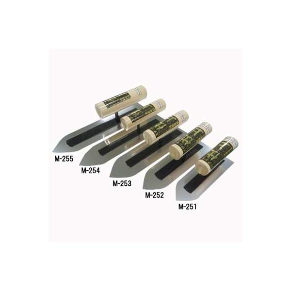 ステンレス仕上鏝(270mm)　M-255【板厚0.5mm・仕上げ・左官コテ】