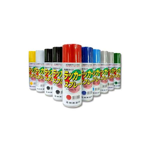 ソフトな霧でツヤが有り、乾きが速く強靭な塗膜です。耐候性に優れています。ガス抜きキャップ付きです。鉄部・屋外木部・屋内木部(床を除く)の補修、マーキングに。●乾燥時間：約20〜30分(20℃)●塗り面積(2回塗り)：0.6〜1.1平米●カラ...