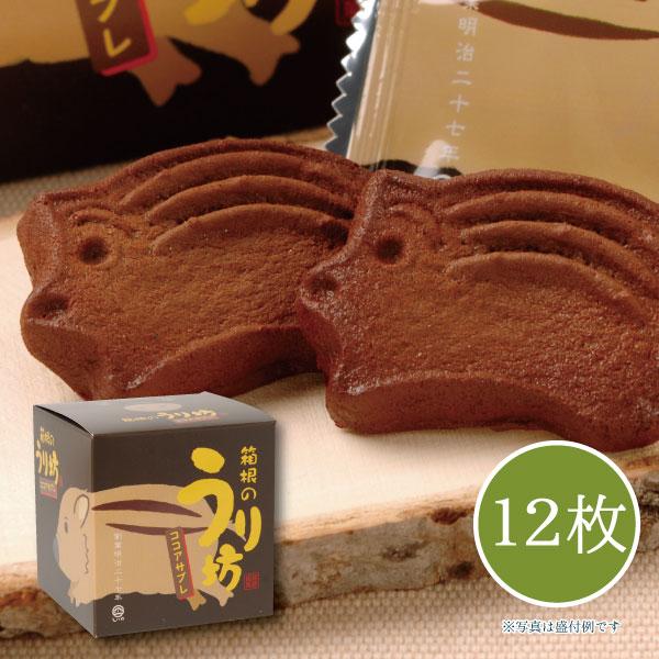 【メーカー直送】しいの食品 箱根のうり坊 ココアサブレ 12枚入 小田原 箱根 お土産 手土産 サブレ かわいい スイーツ  お取り寄せ