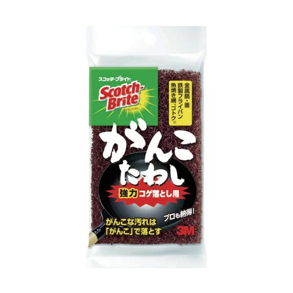 他サイト： スコッチ・ブライト　がんこたわし　強力コゲ落し用　の商品画像