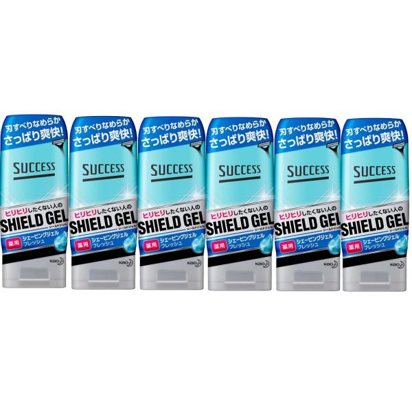 サクセス 送料無料 6個セット サクセス 薬用シェービングジェル