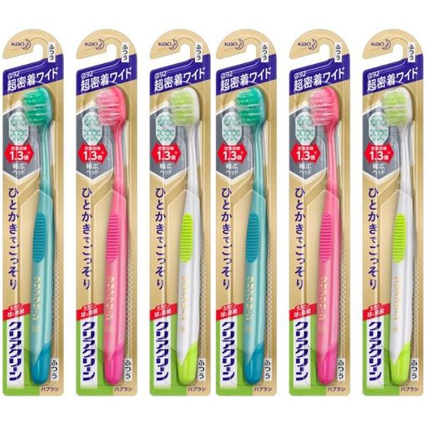 送料無料　６個セットです細かく磨くのが苦手でも、ひとかきでごっそり！ラクに！歯垢スゴ落ち！●独自の組み合わせ、毛先に球状毛と極細毛を採用。●球状の毛先だから、歯面の凸凹に密着、歯垢をごっそりかきとる！極細毛が、すき間の奥の届きにくい歯垢まで...