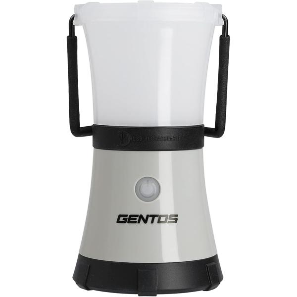 GENTOS(ジェントス) LED ランタン USB充電式 【明るさ580ルーメン/実用点灯10時間/耐塵/耐水/1m防水】 専用充電池使用 エクスプローラー EX-200PB