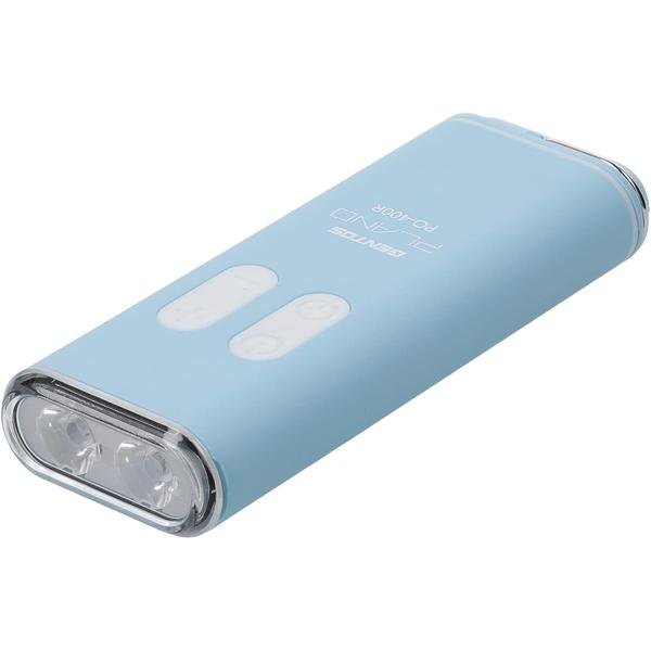 GENTOS(ジェントス) LED 懐中電灯 USB充電式 【明るさ400ルーメン/実用点灯2時間/耐塵/防滴】 専用充電池使用 プラーノ PO-400R