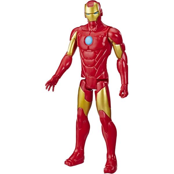 ハズブロ(HASBRO) MARVEL マーベル タイタンヒーローシリーズ アベンジャーズ アイアンマン アクションフィギュア、12 インチ(30 cm)サイズ E7873