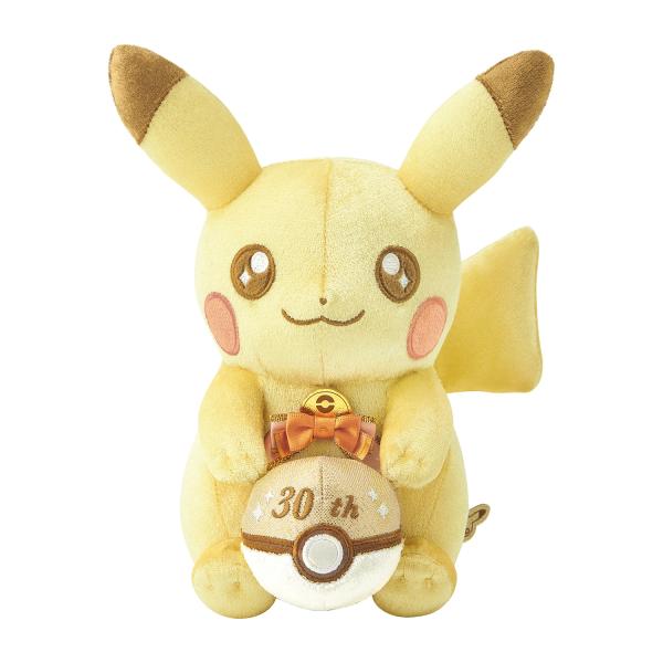 新品】30周年記念ぬいぐるみ ピカピカ！ピカチュウ 新品