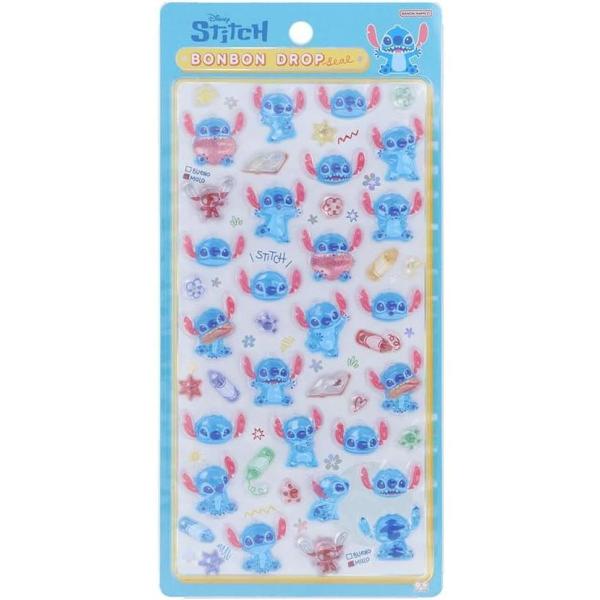 サンスター文具 ボンボンドロップシール ディズニー スティッチ らくがき S8812047