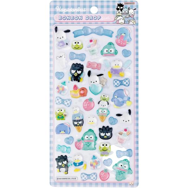 サンスター文具 ボンボンドロップシール サンリオキャラクターズ はぴだんぶい S8812136