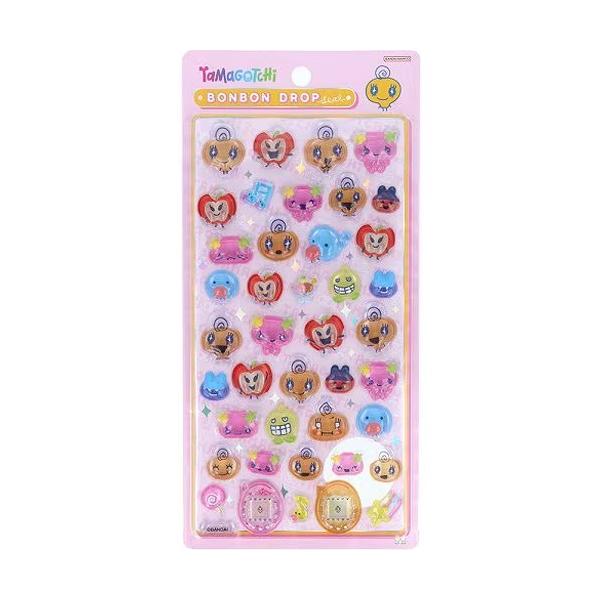 サンスター文具 ボンボンドロップシール たまごっち めめっち S8812551