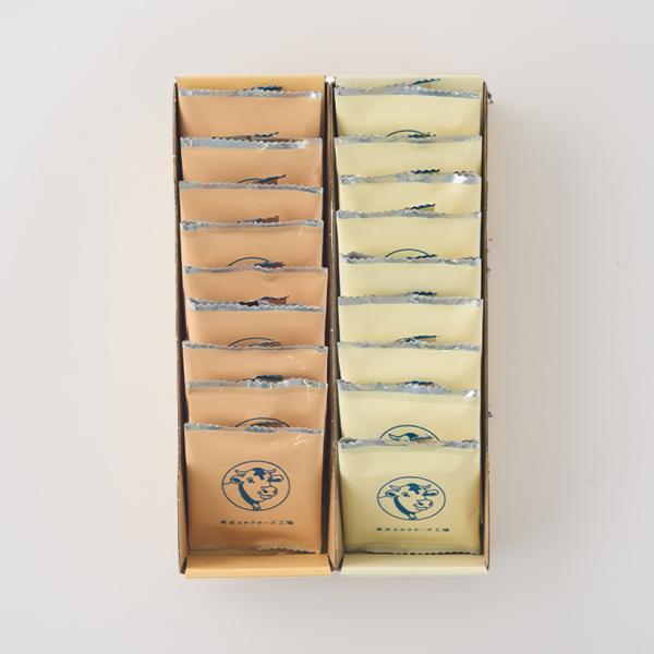 他サイト： 東京ミルクチーズ工場 クッキー詰合せ18枚入 ソルト&amp;カマンベールクッキー9枚/蜂蜜＆ゴルゴンゾーラクッキー9枚 ラングドシャ チョコレートの商品画像