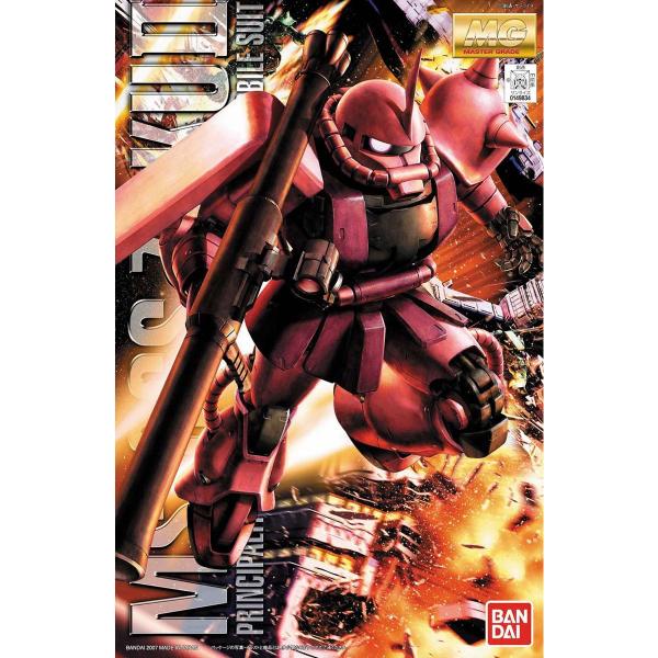 ガンダム バンダイ MG 1/100 『機動戦士ガンダム』 MS-06S シャア専用