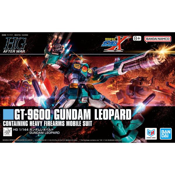 バンダイ HGAW 270 1/144 『機動新世紀ガンダムX』GT-9600 ガンダムレオパルド 4573102720528