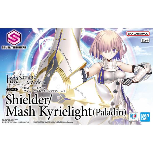 バンダイ 30MS 『Fate／Grand Order』 シールダー/マシュ・キリエライト〔パラディーン〕 美少女プラモデル 美プラ 30 MINUTES SISTERS FGO 4573102742773