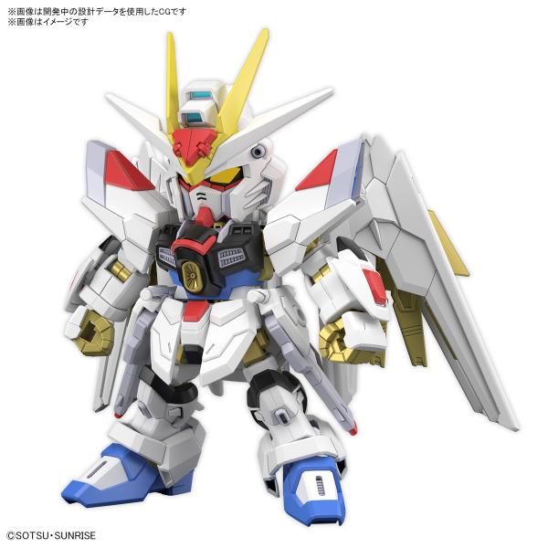 バンダイ SDガンダム クロスシルエット マイティーストライクフリーダムガンダム 5067173 プラモデル 機動戦士ガンダムSEED FREEDOM 予約 2024年9月新発売予定