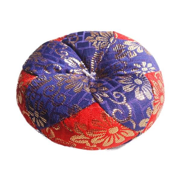 りん布団 国産 おりん用 木魚用の 座布団 (7号 直径21cm,総金丸型