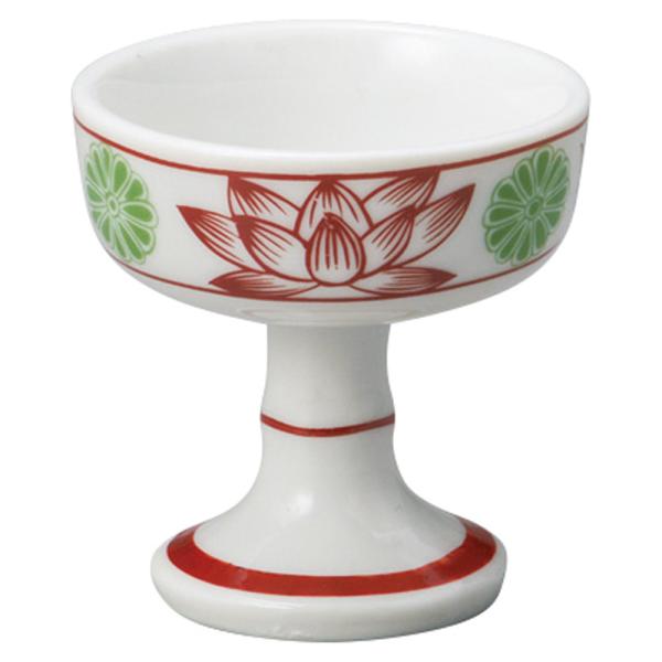中仏器 錦 仏壇用品 磁器 美濃焼 25d80727-310