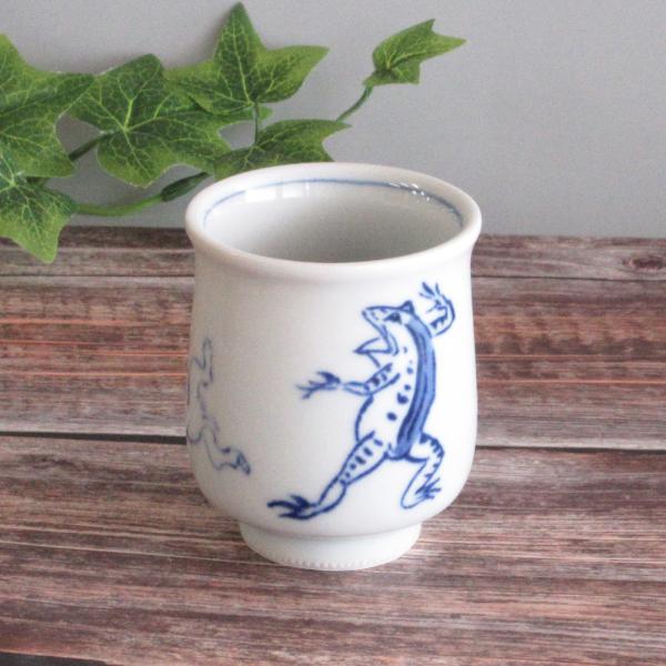 鶏の絵柄 湯呑み 茶碗 陶器 shikisaionline_3a396-3-22d