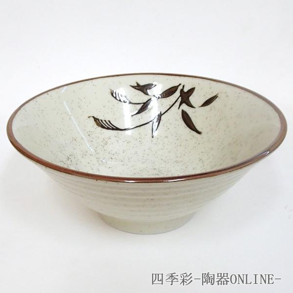 陶器製丼 6個セット 内外色違い 丼 ラーメン鉢 ラーメン丼 赤巻三ツ竜切立6.5丼 おしゃれ 業務用