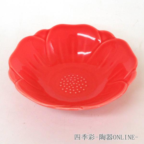 小鉢 赤椿深皿 おしゃれ 業務用 和食器 美濃焼 22d15226-189