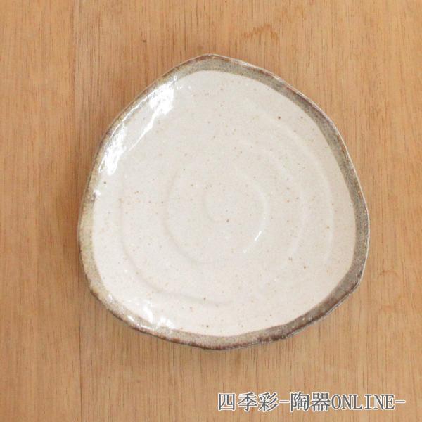 皿 中皿 取り皿 錆唐津 5.0三角皿 16cm おしゃれ 和食器 業務用 美濃焼
